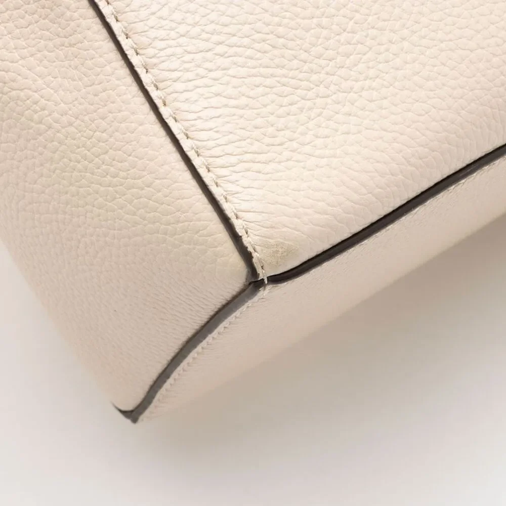 Tory Burch Leather McGraw Bucket Bag